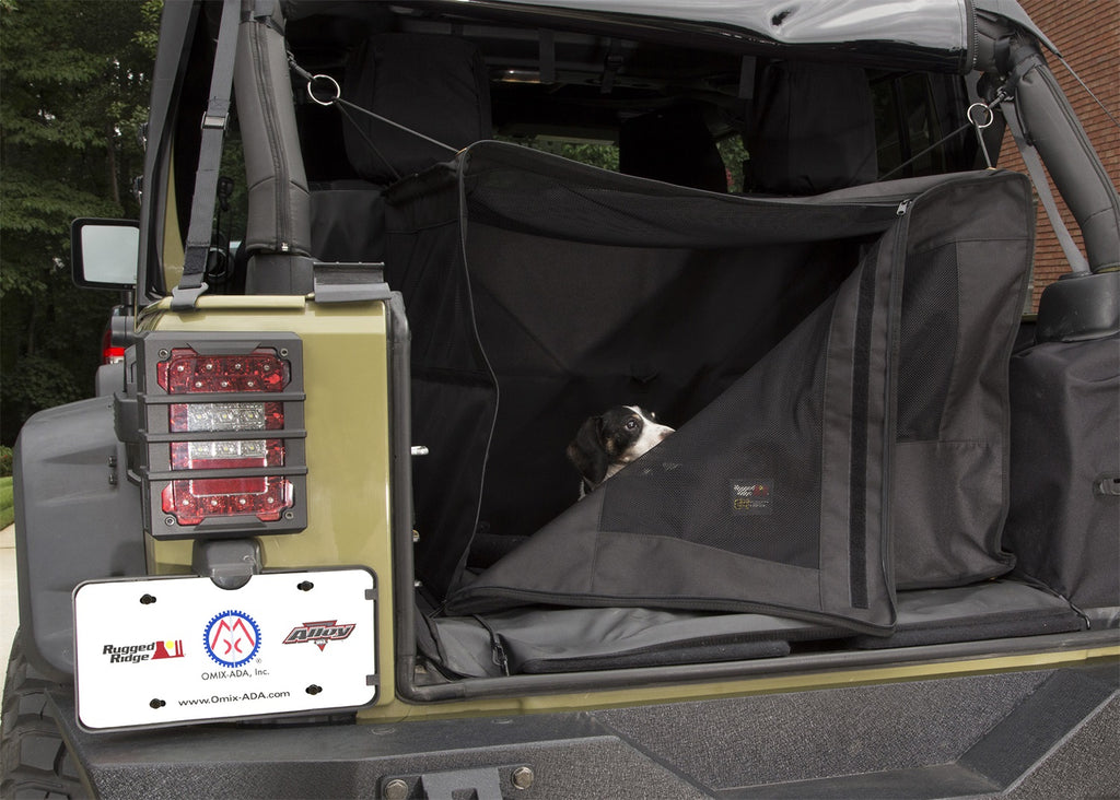 Rugged Ridge 13260.20 C4 Canine Cube for Select Jeep Wrangler, Jeep Wrangler JK