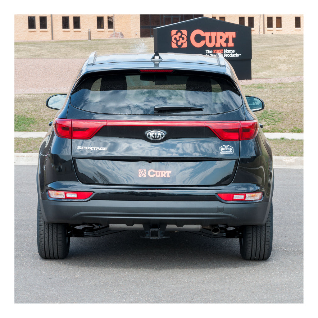 CURT 13281 Class 3 Trailer Hitch, 2" Receiver, Select Kia Sportage