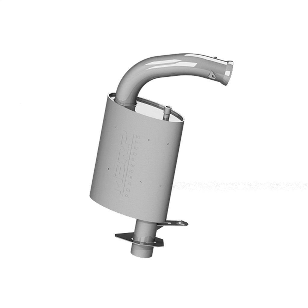 MBRP Exhaust 132Q106 Snowmobile Quiet Exhaust for Select Ski-Doo Backcountry E-TEC 600R, Ski-Doo Backcountry E-TEC 850, Ski-Doo Backcountry X E-TEC 850, Ski-Doo Backcountry X-RS E-TEC 850, Ski-Doo Backcountry X-RS E-TEC 850 146, Ski-Doo Backcountry X-RS