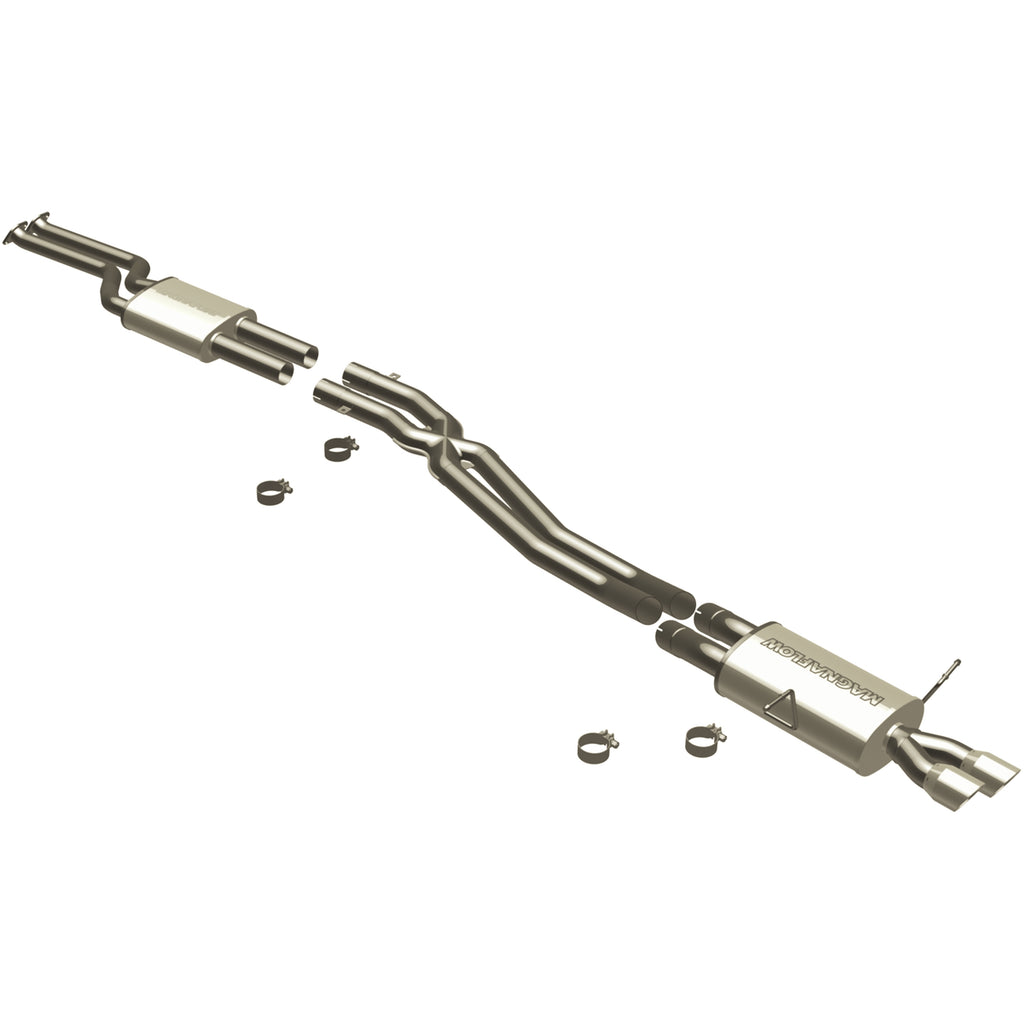 MagnaFlow Exhaust Products 16533 Touring Series Polished Cat-Back System for Select BMW 330Ci, BMW 330i