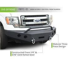 Load image into Gallery viewer, ~(133.1-Lbs.-78X33x24)~-F-150-Front-Bumper-09-14-Ford-F-150-Dv8-Offroad