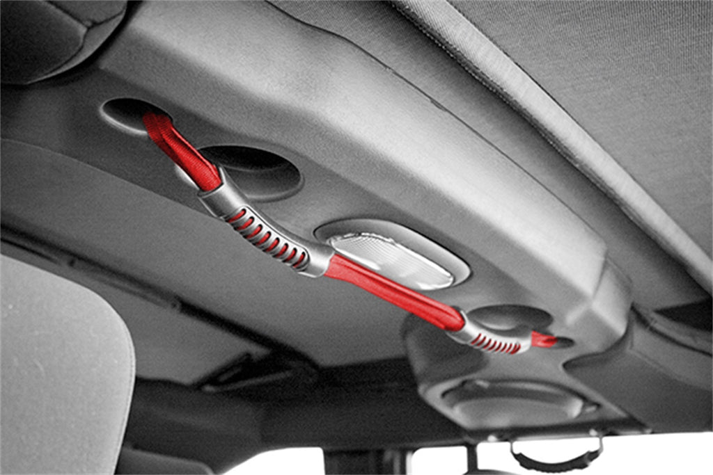 Rugged Ridge 13305.13 Grab Handle for Select Jeep Wrangler, Jeep Wrangler JK