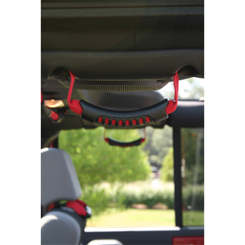 Rugged Ridge 13305.15 Grab Handle for Select Jeep Wrangler, Jeep Wrangler JK