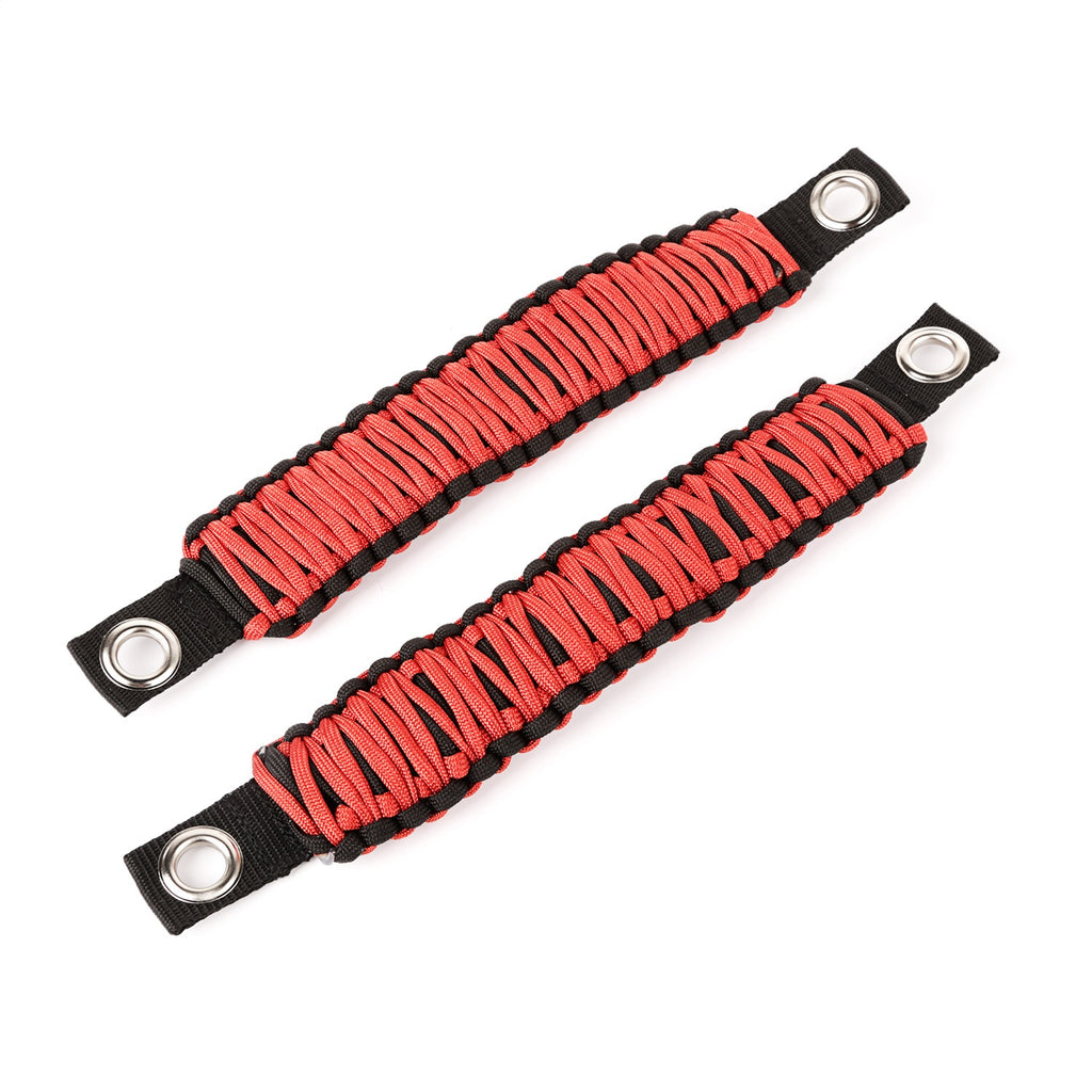 Rugged Ridge 13305.80 Paracord A-Pillar Grab Handle for Select Jeep Wrangler, Jeep Wrangler JK