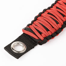 Load image into Gallery viewer, Rugged Ridge 13305.80 Paracord A-Pillar Grab Handle for Select Jeep Wrangler, Jeep Wrangler JK