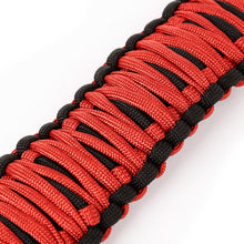 Load image into Gallery viewer, Rugged Ridge 13305.80 Paracord A-Pillar Grab Handle for Select Jeep Wrangler, Jeep Wrangler JK