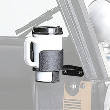 Load image into Gallery viewer, Rugged Ridge 13306.01 Drink Cup Holder for Select Jeep CJ5, Jeep CJ7, Jeep Scrambler, Jeep Wrangler