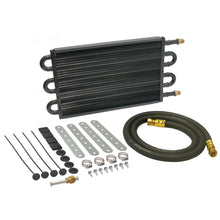 Load image into Gallery viewer, Derale 13306 6 Pass 14" Series 7000 Copper/Aluminum Tube&amp;Fin Transmission Cooler Kit, -6AN