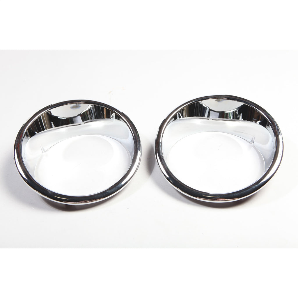 Rugged Ridge 13311.20 Headlight Trim Set for Select Jeep Wrangler, Jeep Wrangler JK