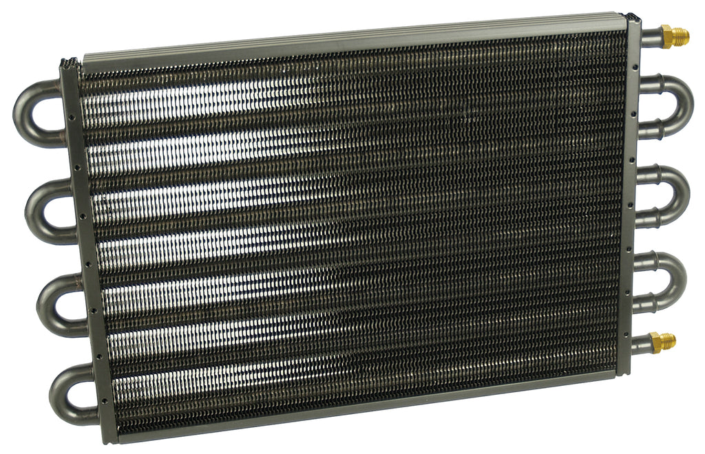 Derale 13314 8 Pass 17" Series 7000 Copper/Aluminum Transmission Cooler, -6AN