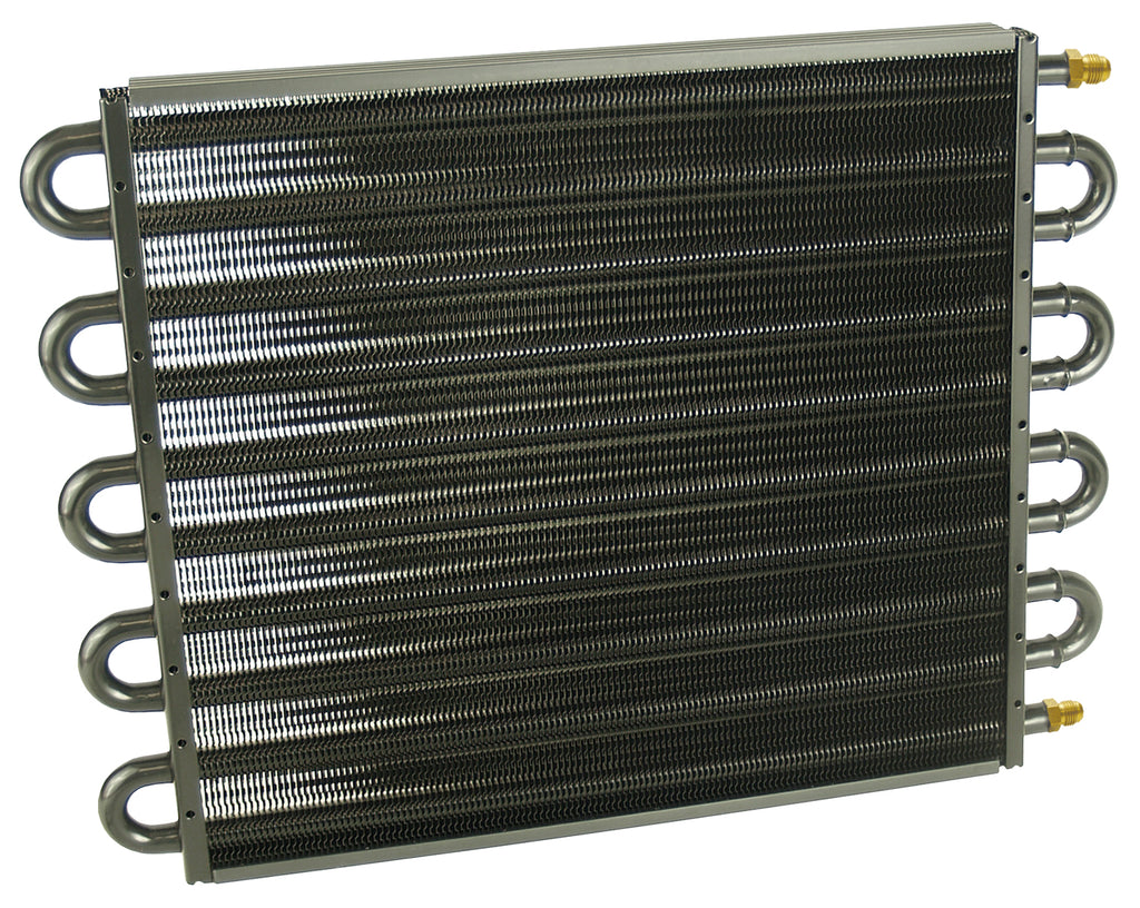 Derale 13315 10 Pass 17" Series 7000 Copper/Aluminum Transmission Cooler, -6AN