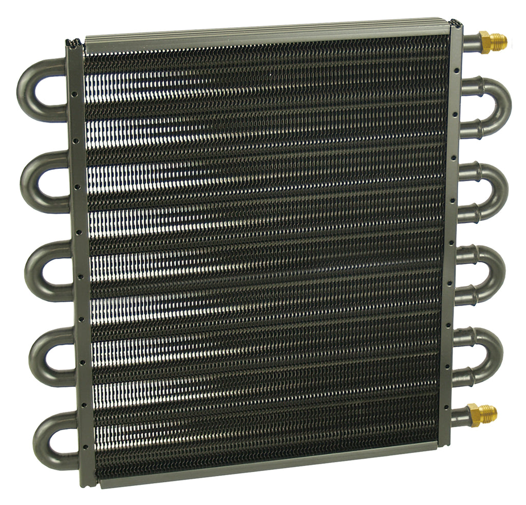 Derale 13318 10 Pass 13" Series 7000 Copper/Aluminum Transmission Cooler, -6AN