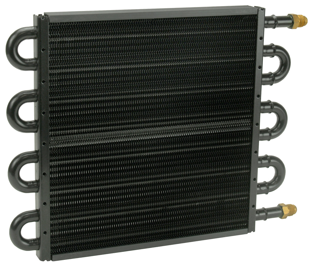 Derale 13320 8 Pass 16" Tube & Fin Electra-Cool Replacement Cooler, -6AN
