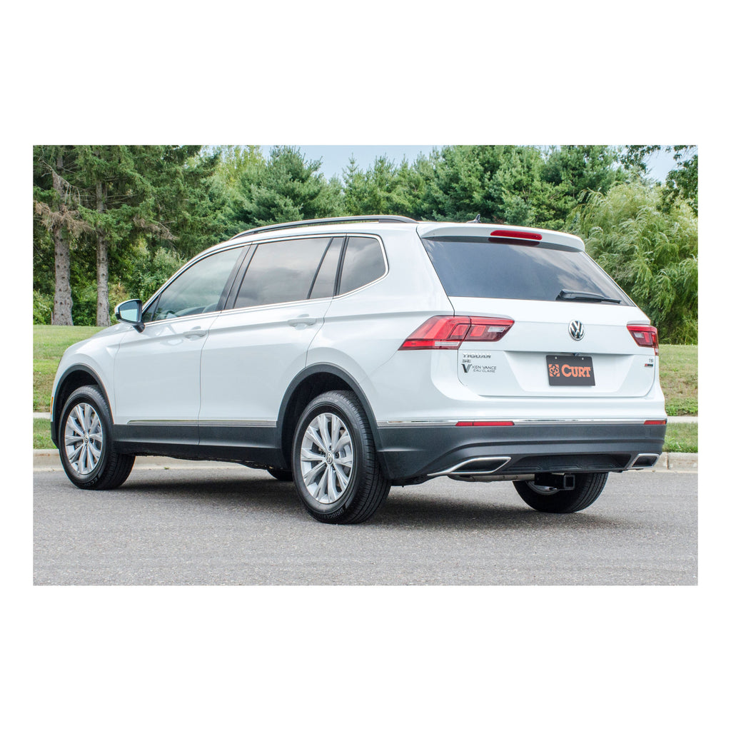 CURT 13381 Class 3 Trailer Hitch, 2" Receiver, Select Volkswagen Tiguan