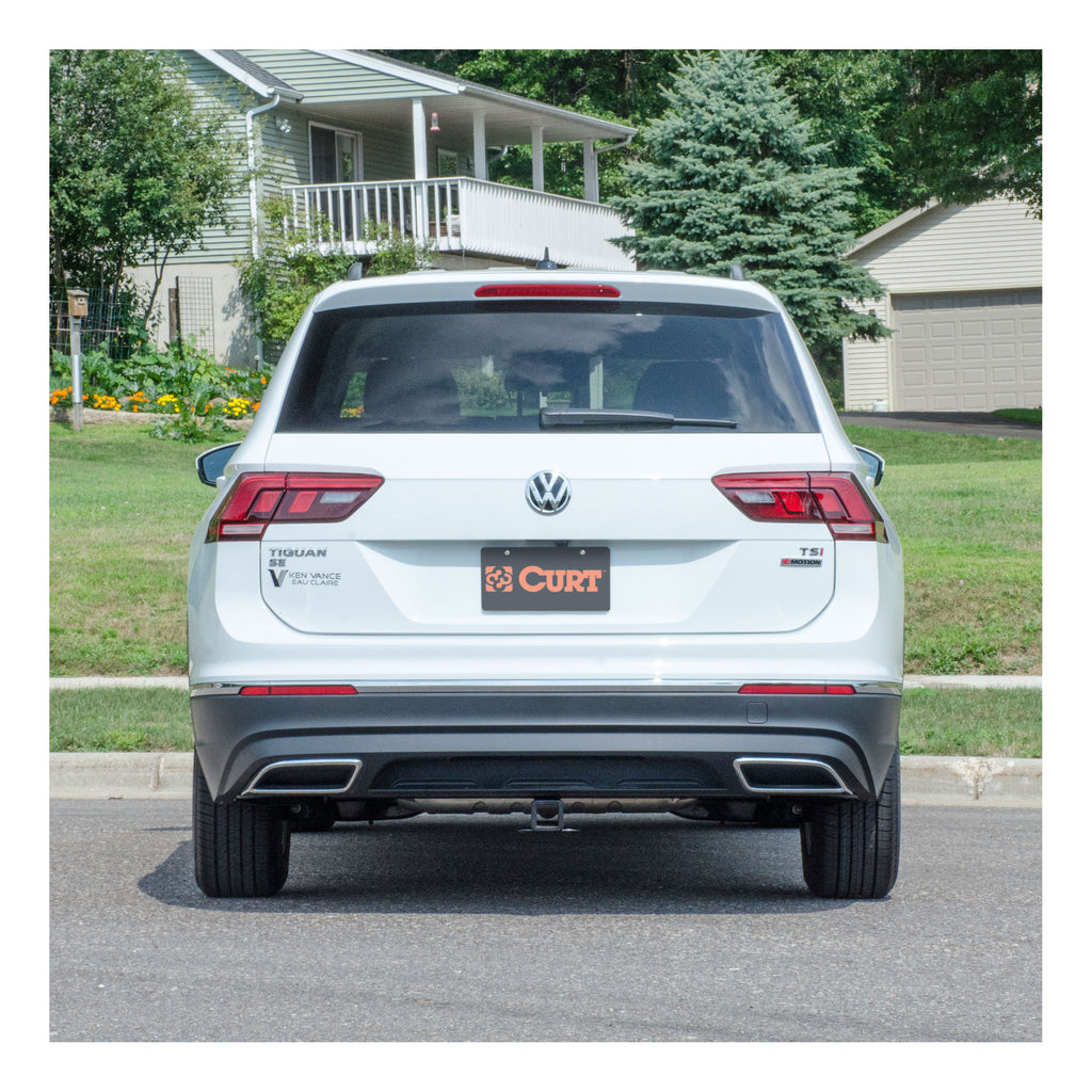 CURT 13381 Class 3 Trailer Hitch, 2" Receiver, Select Volkswagen Tiguan