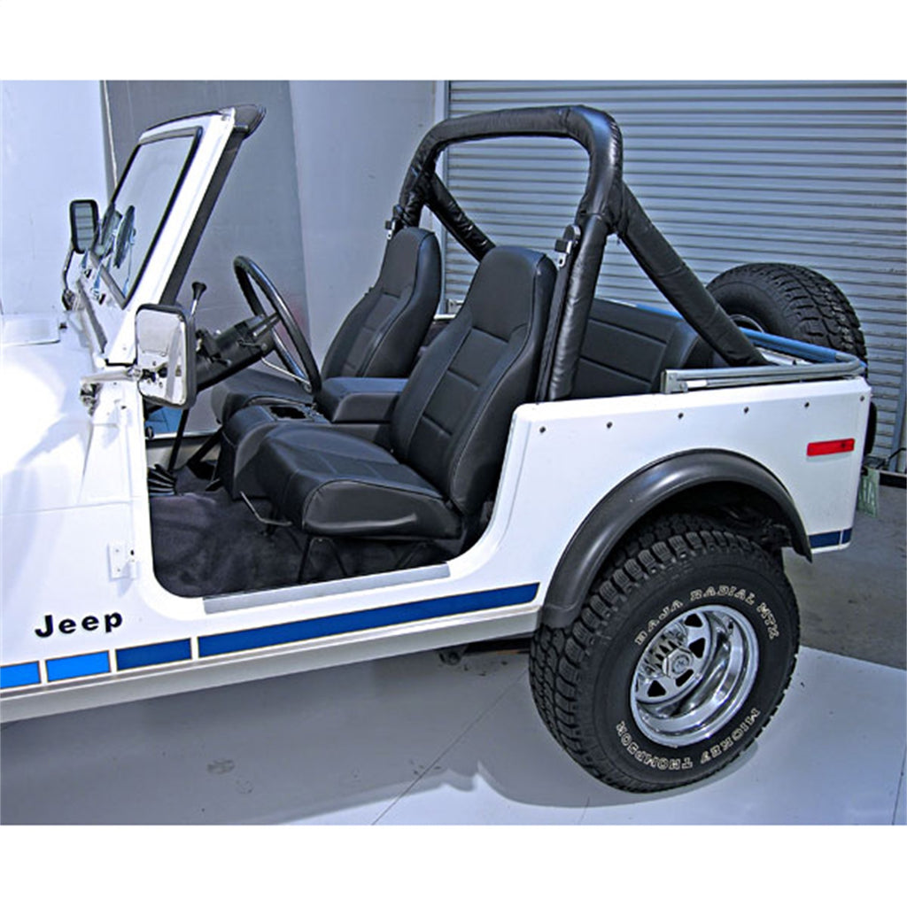 Rugged Ridge 13401.15 Standard Replacement Seat for Select Jeep CJ5, Jeep CJ7, Jeep Scrambler, Jeep TJ, Jeep Wrangler