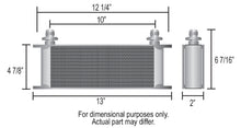 Load image into Gallery viewer, Derale 13402 16 Row Series 10000 Stack Plate Transmission Cooler Kit, -6AN for Select Audi A8 Quattro, Audi S6, Audi S8, BMW 750iL, BMW 760Li, BMW 760i, BMW 850Ci, BMW 850i, BMW M760i xDrive, Bentley Arnage, Bentley Azure, Bentley Bentayga, Bentley
