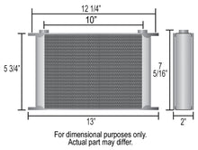Load image into Gallery viewer, Derale 13403 19 Row Series 10000 Stack Plate Transmission Cooler Kit, -6AN for Select AM General DJ5, AM General FJ8, AM General Hummer, Dodge B100, Dodge B150, Dodge B1500, Dodge B200, Dodge B250, Dodge B2500, Dodge B300, Dodge B350, Dodge B3500, Dodge