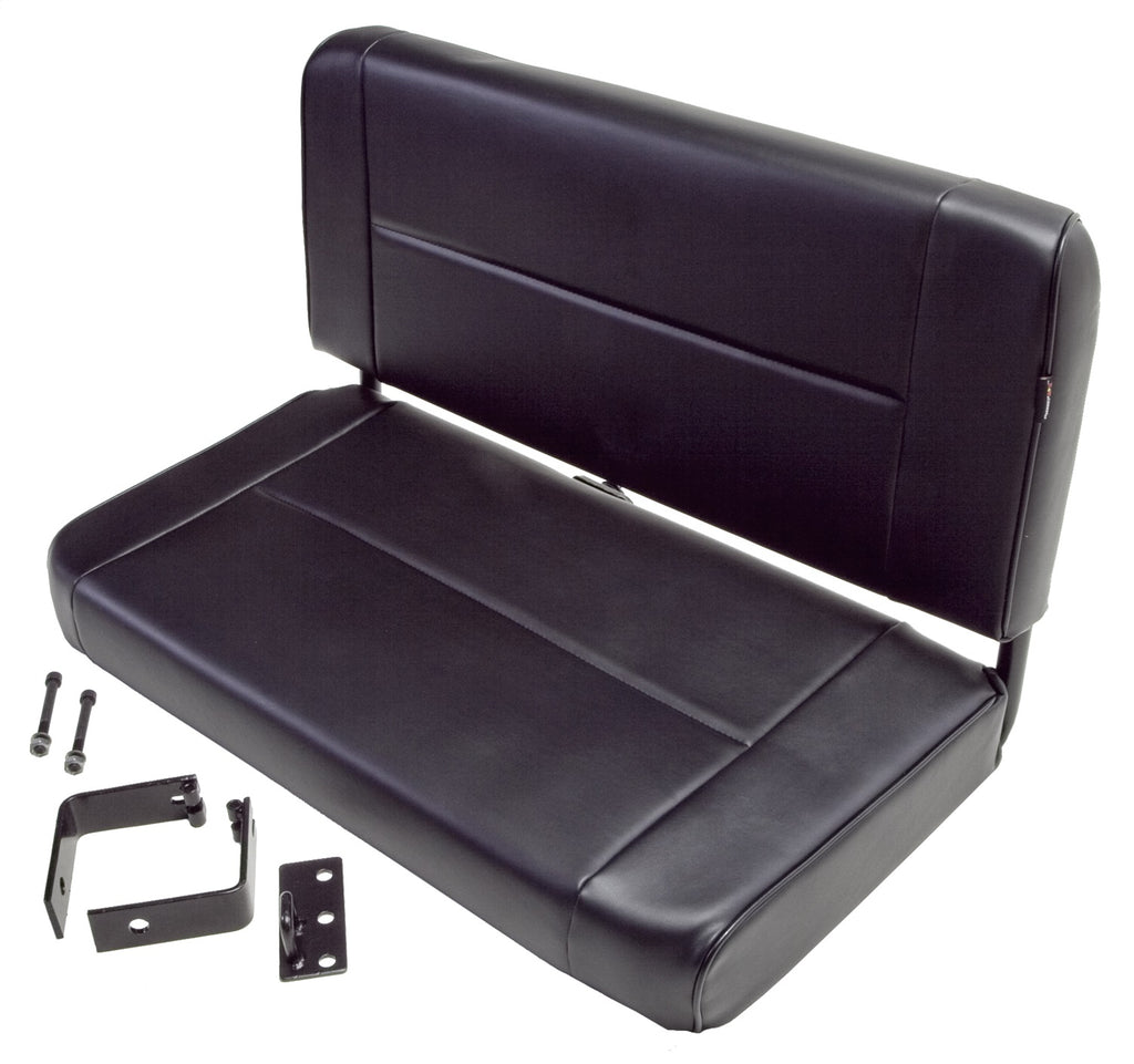 Rugged Ridge 13461.01 Standard Replacement Seat for Select Jeep CJ3, Jeep CJ5, Jeep CJ6, Jeep CJ7, Jeep Scrambler, Jeep Willys, Jeep Wrangler