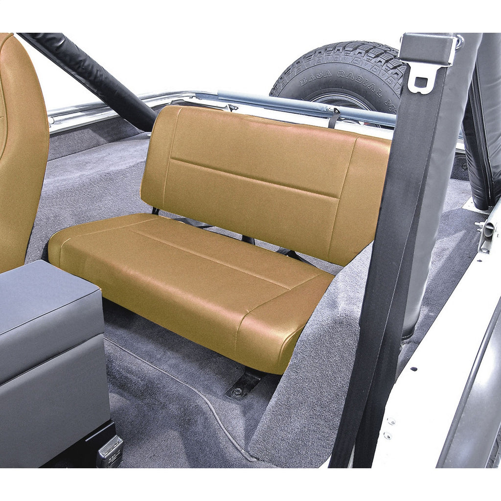 Rugged Ridge 13461.04 Standard Replacement Seat for Select Jeep CJ3, Jeep CJ5, Jeep CJ6, Jeep CJ7, Jeep Scrambler, Jeep Willys, Jeep Wrangler