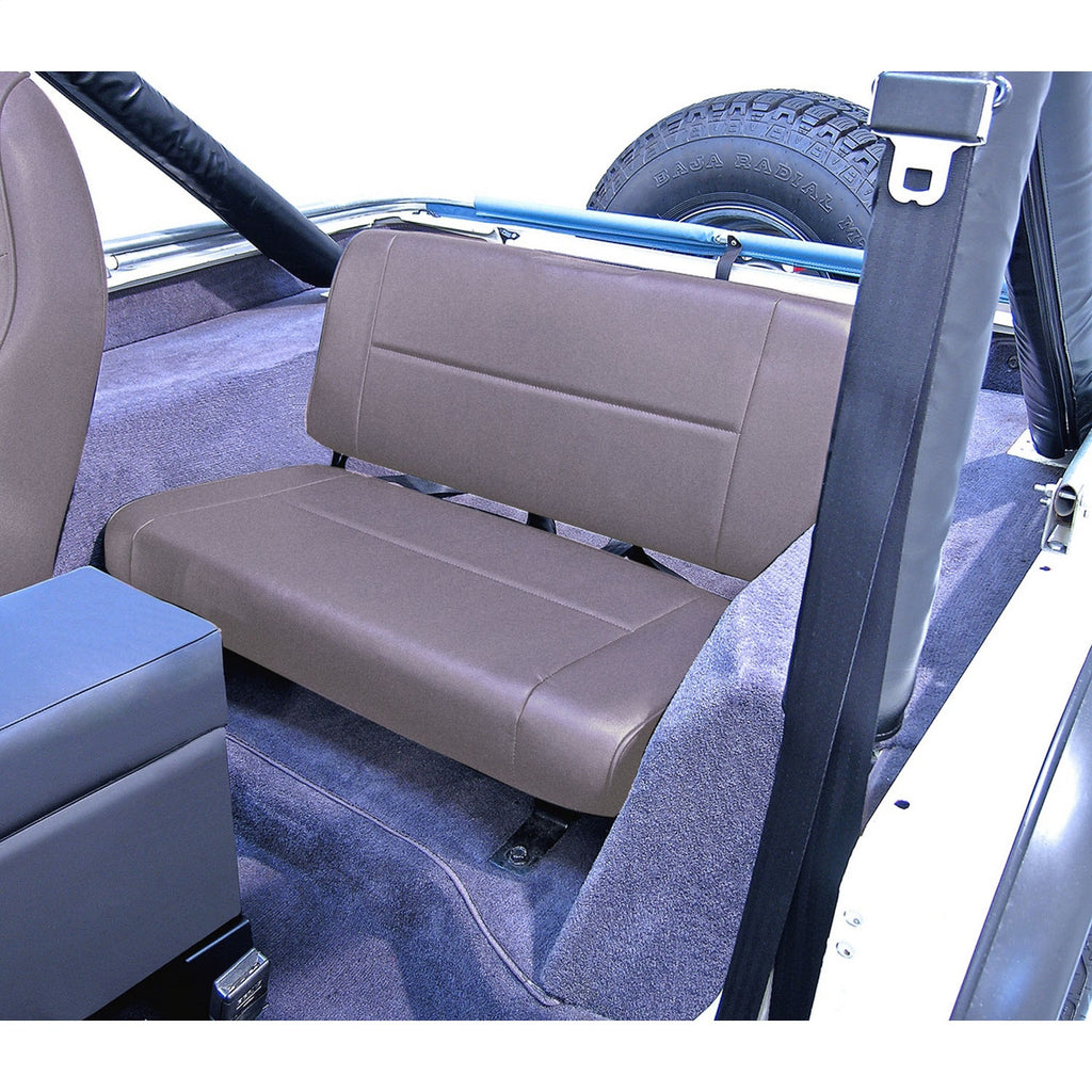 Rugged Ridge 13461.09 Standard Replacement Seat for Select Jeep CJ3, Jeep CJ5, Jeep CJ6, Jeep CJ7, Jeep Scrambler, Jeep Willys, Jeep Wrangler
