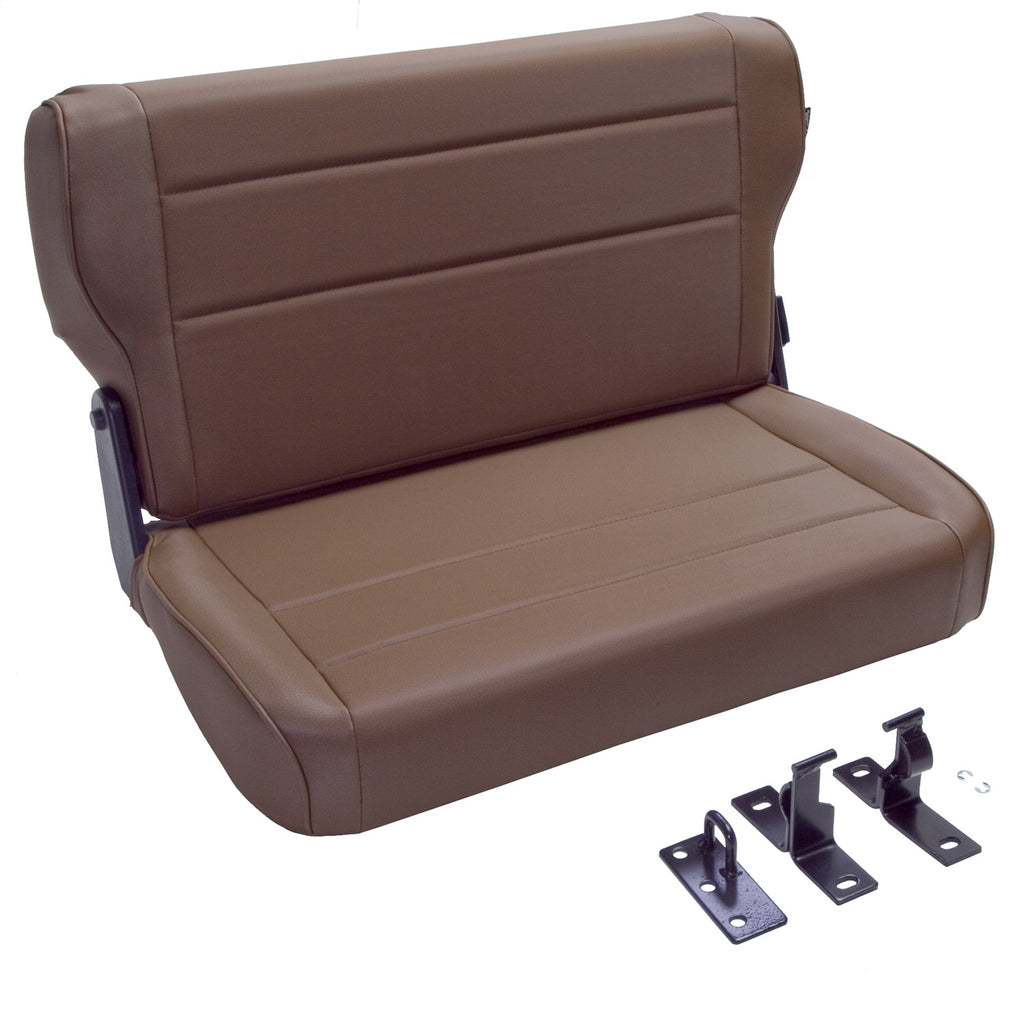 Rugged Ridge 13462.37 Fold And Tumble Rear Seat for Select Jeep CJ7, Jeep Wrangler