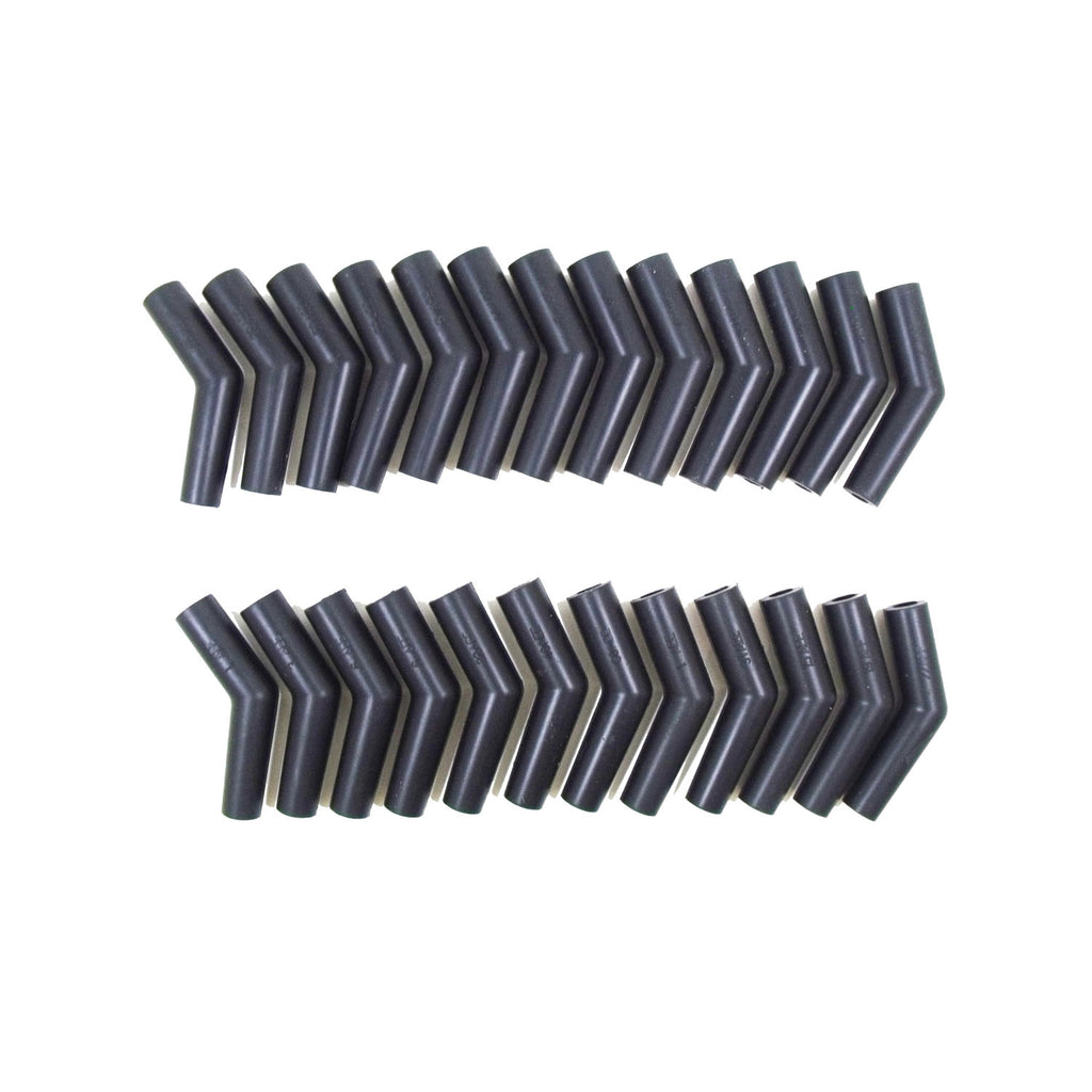 135-Deg-Spark-Plug-Boots-25Pk-Black-Silicone