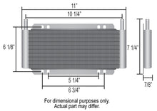 Load image into Gallery viewer, Derale 13502 13 Row Series 8000 Plate &amp; Fin Transmission Cooler Kit, 11/32" for Select Avanti Avanti, Avanti II, BMW 2000, BMW 2000cs, BMW 2000ti, BMW 2002, BMW 2002tii, BMW 228i, BMW 228i xDrive, BMW 230i, BMW 230i xDrive, BMW 320i, BMW 320i xDrive, BMW
