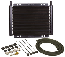 Load image into Gallery viewer, Derale 13503 19 Row Series 8000 Plate &amp; Fin Transmission Cooler Kit, 11/32" for Select DeLorean DMC 12, Ford Taurus, GMC C15, GMC C15 Suburban, GMC C15/C1500 Pickup, GMC C15/C1500 Suburban, GMC C1500, GMC C1500 Suburban, GMC C25, GMC C25 Suburban, GMC