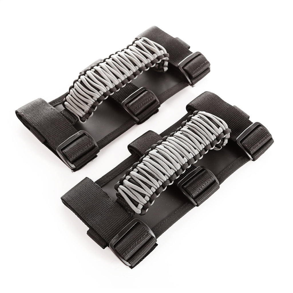 Rugged Ridge 13505.32 Paracord Grab Handles for Select Jeep CJ3, Jeep CJ5, Jeep CJ5A, Jeep CJ6, Jeep CJ6A, Jeep CJ7, Jeep Gladiator, Jeep Scrambler, Jeep TJ, Jeep Willys, Jeep Wrangler