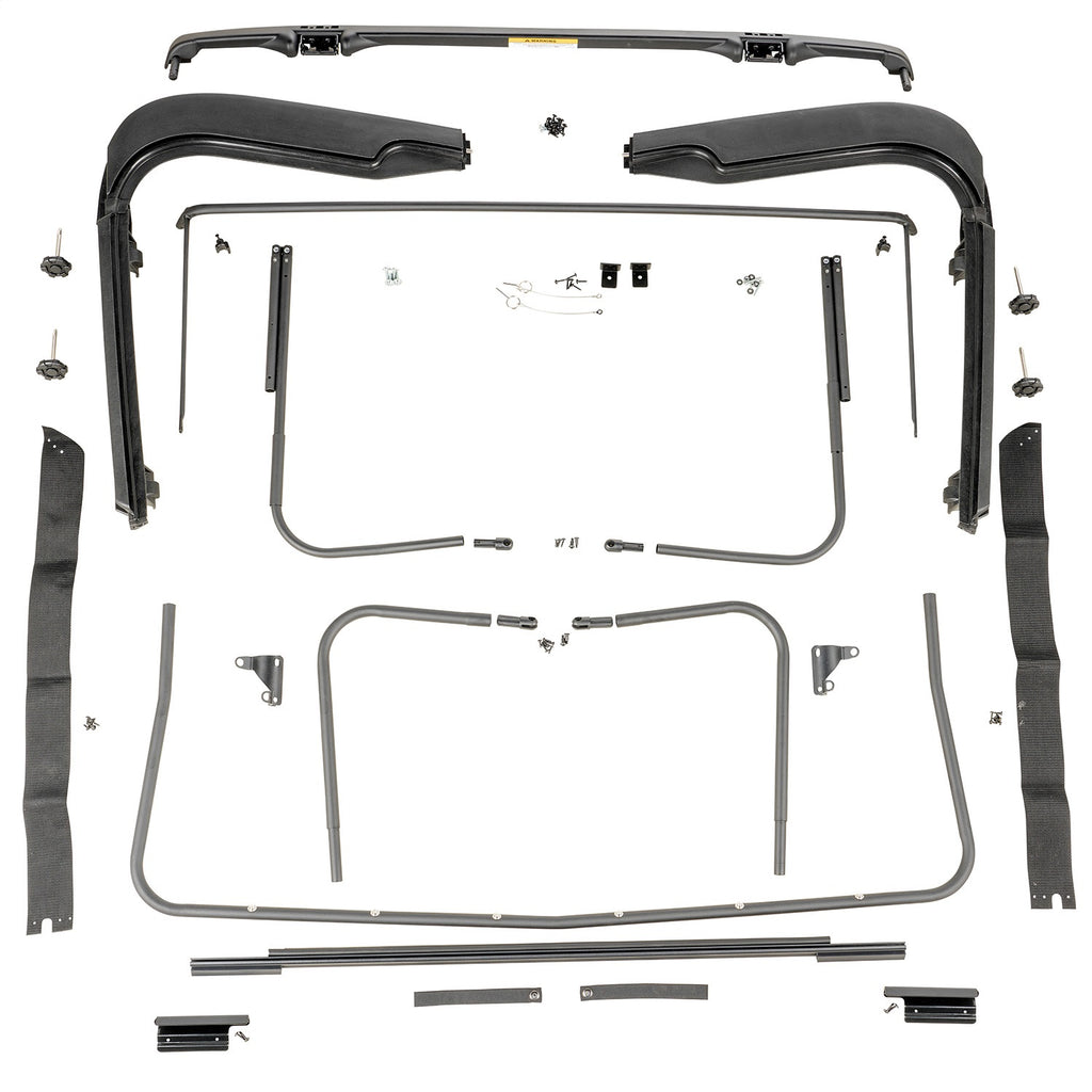 Rugged Ridge 13510.03 Factory Soft Top Hardware for Select Jeep TJ, Jeep Wrangler