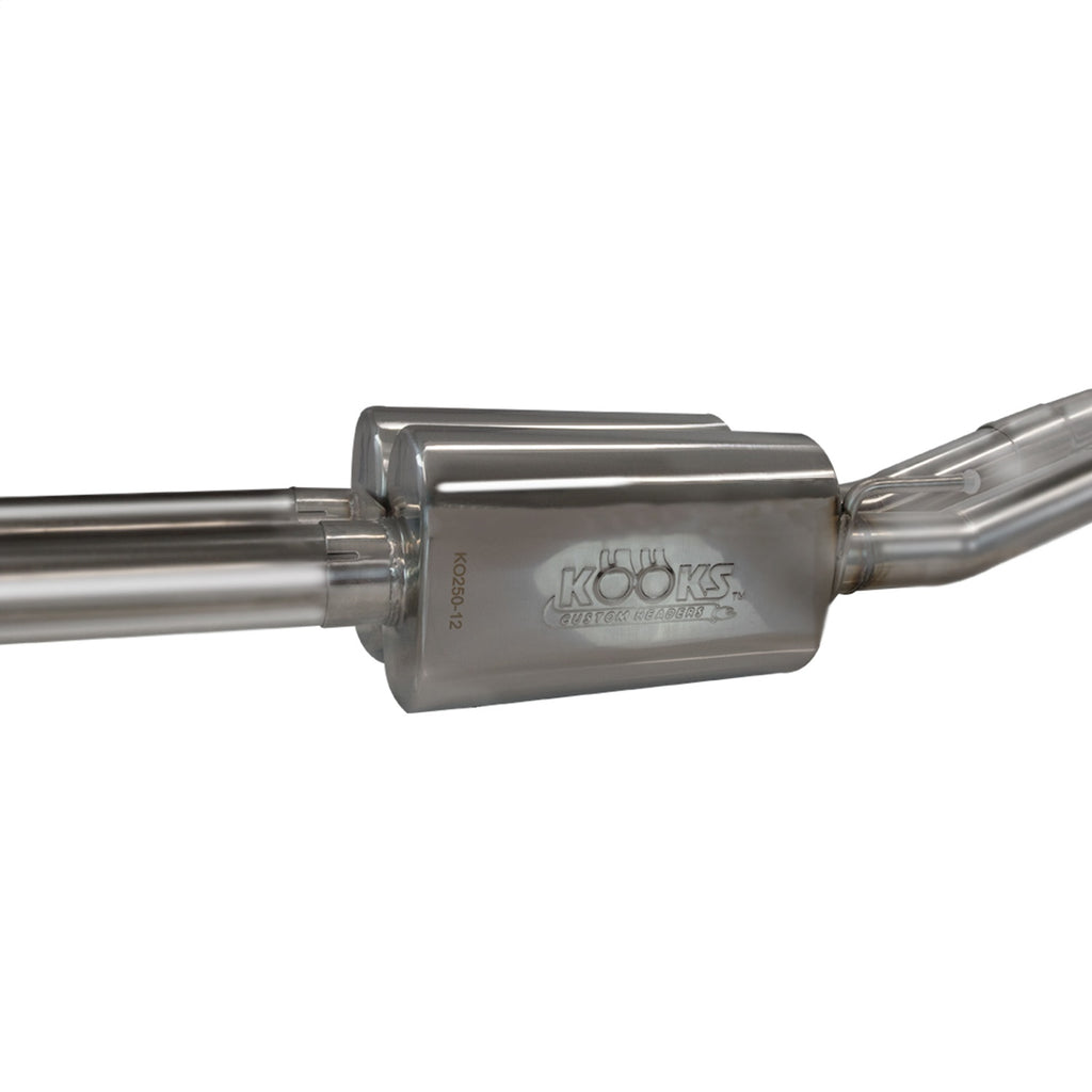 Kooks Custom Headers 13525180 SS Comp. Only Side Exit Exhaust w/Black Tips. 2011-2014 F150 Raptor 6.2L 4V. for Select Ford F-150
