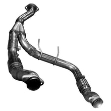 Load image into Gallery viewer, Kooks Custom Headers 13533300 3in. SS GREEN Catted Turbo Down Y-Pipe. 2011-2014 F150 EcoBoost. Connects to OEM for Select Ford F-150