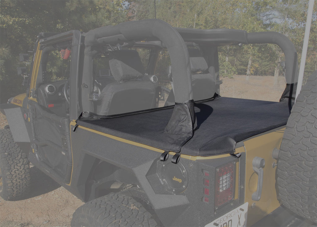 Rugged Ridge 13550.03 Tonneau Cover for Select Jeep Wrangler, Jeep Wrangler JK