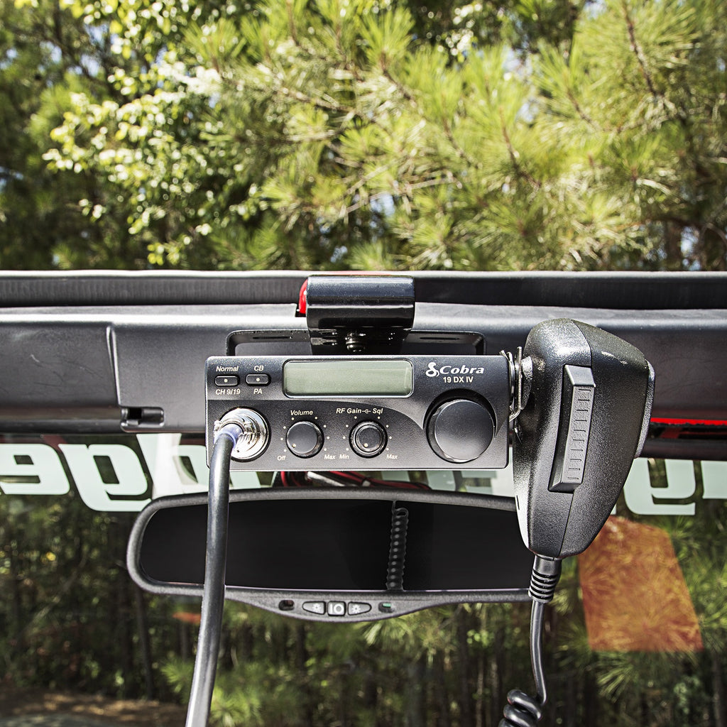 Rugged Ridge 13551.07 CB Radio Mount Bracket for Select Jeep TJ, Jeep Wrangler