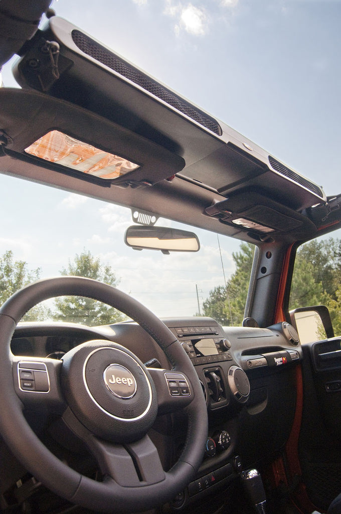 Rugged Ridge 13551.14 Overhead Storage Console for Select Jeep TJ, Jeep Wrangler, Jeep Wrangler JK