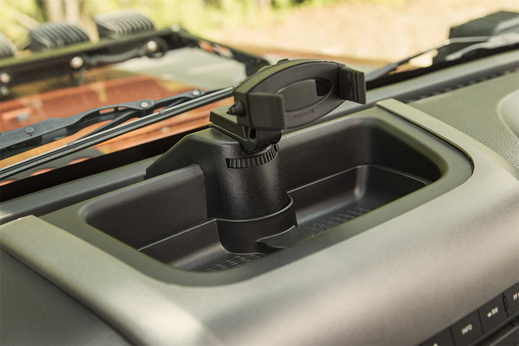 Rugged Ridge 13551.16 Dash Multi-Mount Phone Kit for Select Jeep Wrangler, Jeep Wrangler JK
