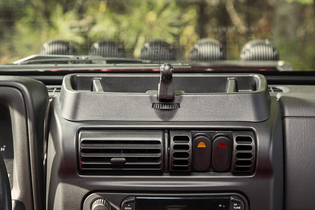 Rugged Ridge 13551.18 Dash Multi-Mount for Select Jeep TJ, Jeep Wrangler
