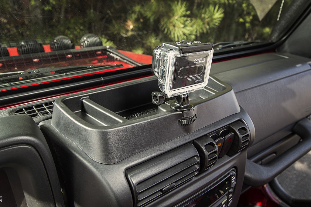 Rugged Ridge 13551.18 Dash Multi-Mount for Select Jeep TJ, Jeep Wrangler