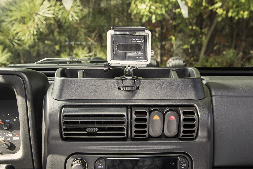 Rugged Ridge 13551.18 Dash Multi-Mount for Select Jeep TJ, Jeep Wrangler