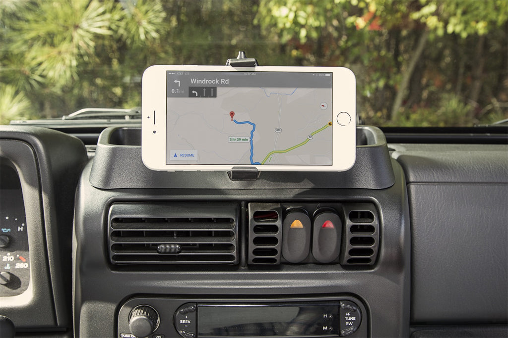 Rugged Ridge 13551.18 Dash Multi-Mount for Select Jeep TJ, Jeep Wrangler