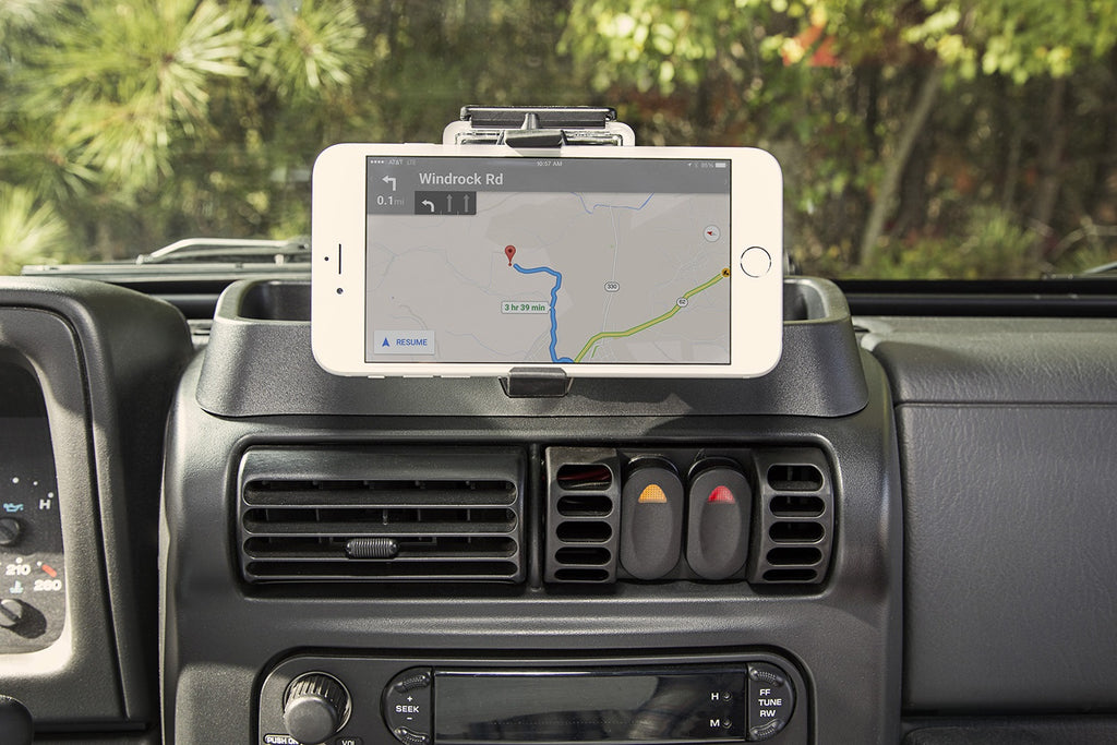 Rugged Ridge 13551.18 Dash Multi-Mount for Select Jeep TJ, Jeep Wrangler