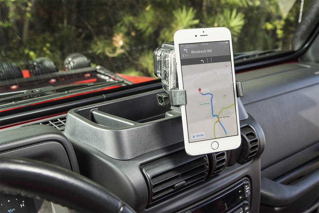 Rugged Ridge 13551.18 Dash Multi-Mount for Select Jeep TJ, Jeep Wrangler