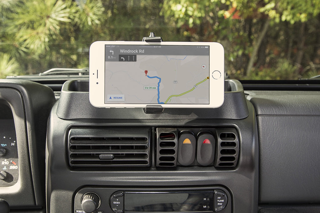 Rugged Ridge 13551.19 Dash Multi-Mount for Select Jeep TJ, Jeep Wrangler