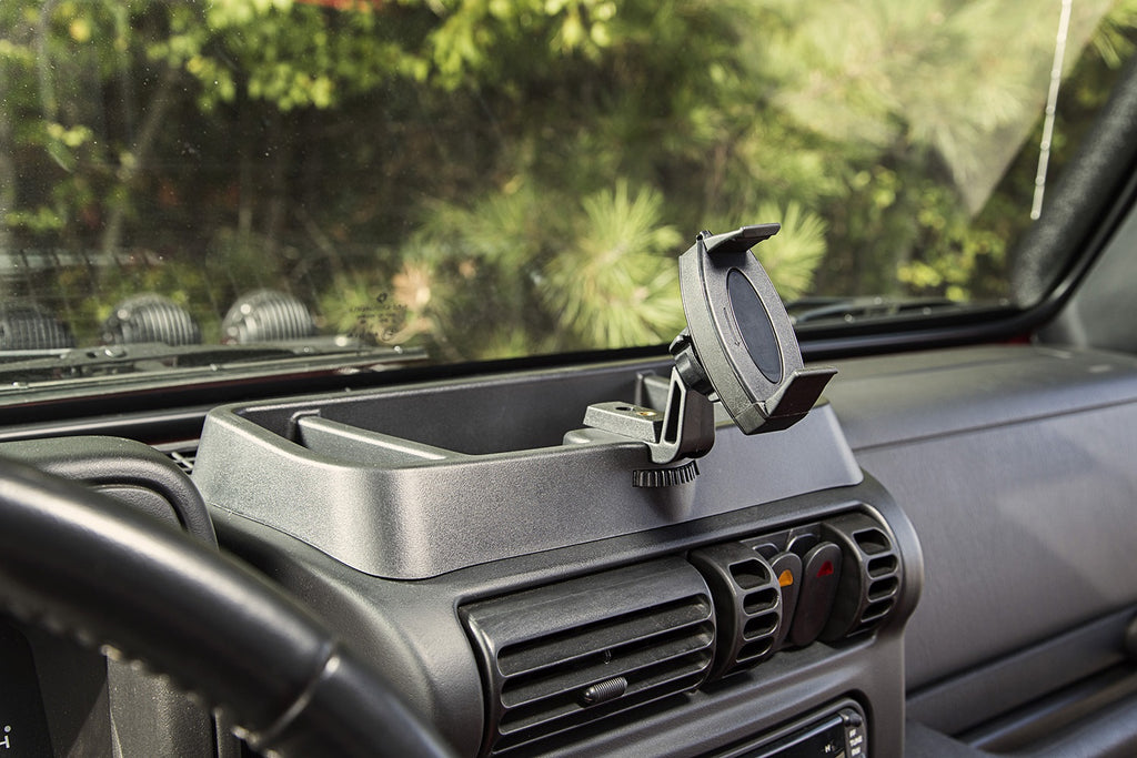 Rugged Ridge 13551.19 Dash Multi-Mount for Select Jeep TJ, Jeep Wrangler