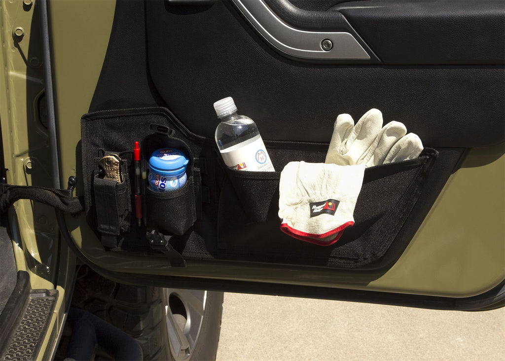 Rugged Ridge 13551.75 Door Storage Panel for Select Jeep Wrangler, Jeep Wrangler JK