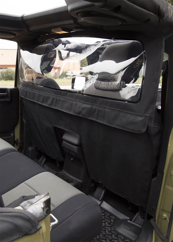 Rugged Ridge 13552.51 Windbreaker for Select Jeep Wrangler, Jeep Wrangler JK