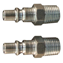 Load image into Gallery viewer, Milton S-777 Air Plug Steel A-Style Pneumatic Tool Fitting 1/4" NPT Male