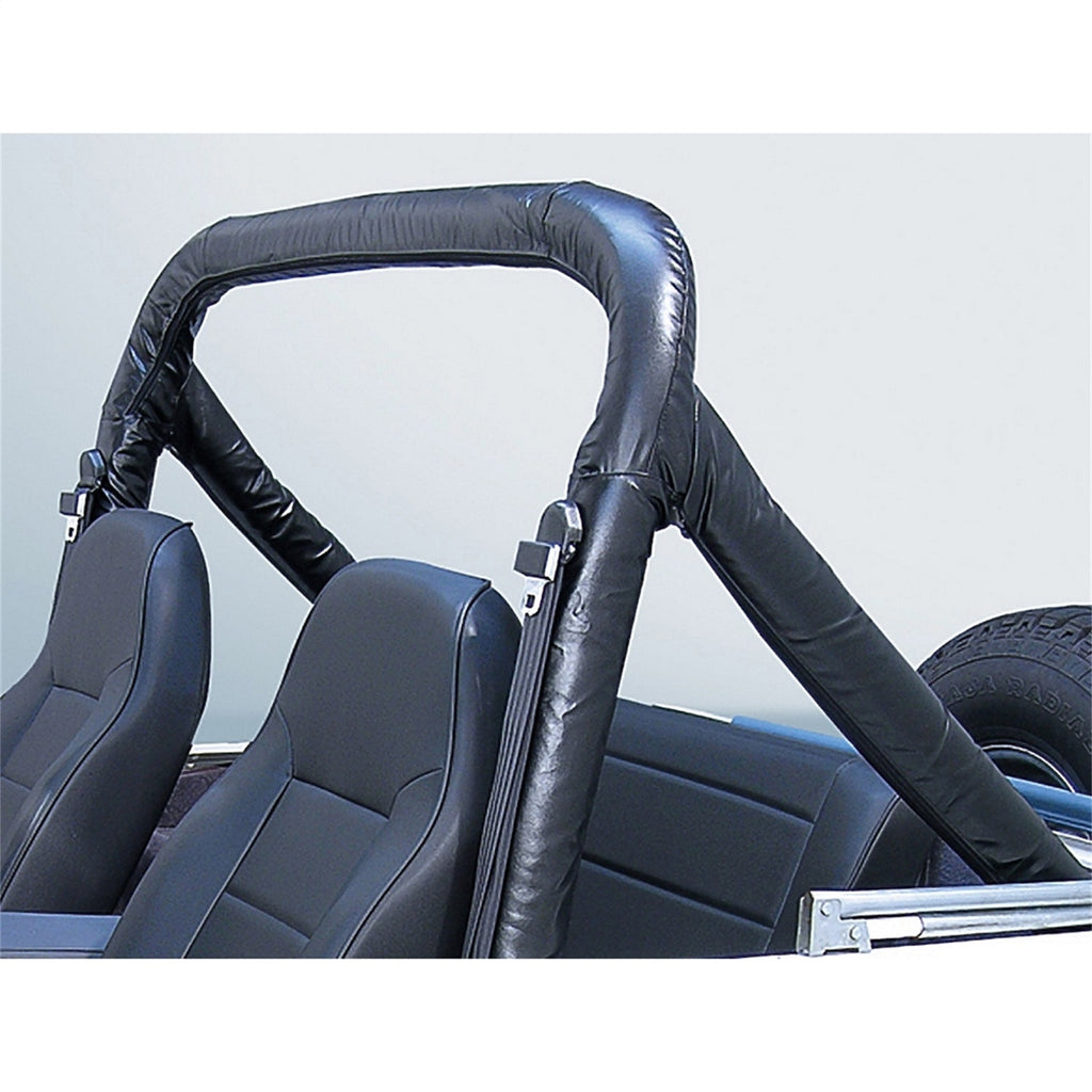 Rugged Ridge 13610.01 Roll Bar Cover Kit for Select Jeep CJ5, Jeep CJ7, Jeep Scrambler, Jeep Wrangler