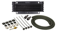 Load image into Gallery viewer, Derale 13611 5 Row Series 9000 Plate &amp; Fin Transmission Cooler Kit, 1/2" NPT for Select Aston Martin DB11, Aston Martin DB5, Aston Martin DB6, Aston Martin DB7, Aston Martin DB9, Aston Martin DBS, Aston Martin Lagonda, Aston Martin Rapide, Aston Martin